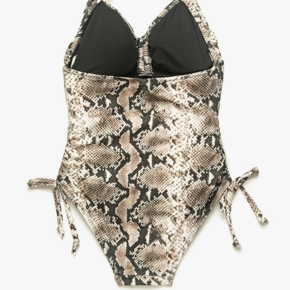 🆕 SNAKESKIN PRINTED SWIMSUIT - Picture 4 of 4